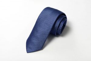 Cravatta - Jacquard Vellutino – Blu Azzurro – COD.584-GL – seta 100% - made in Italy