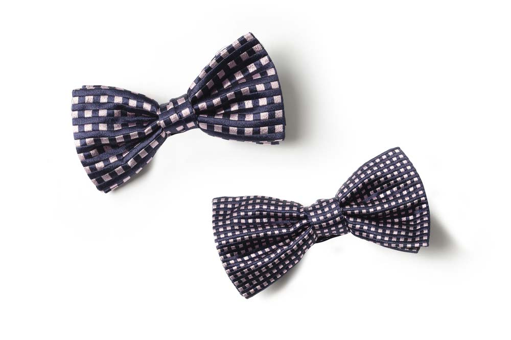 Fantasy Bow Tie Blue Pink - A&D Ties