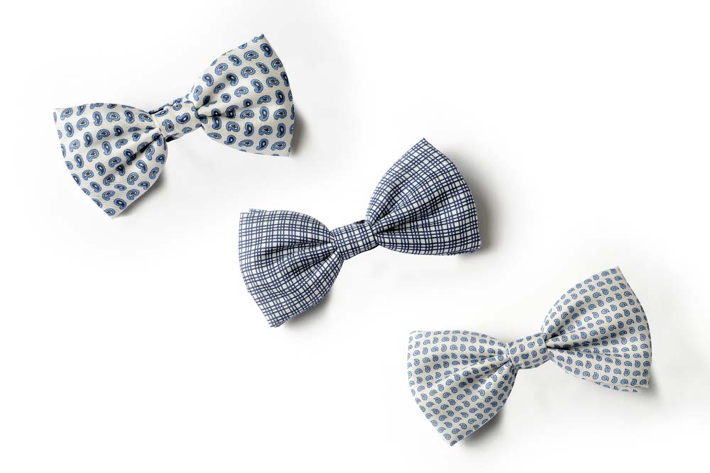 Fantasy Bow Tie White Background - A&D Ties