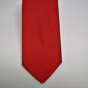 Cravatte Jacquard - color story rosso - disegno micro - COD.N036 - seta 100% 2