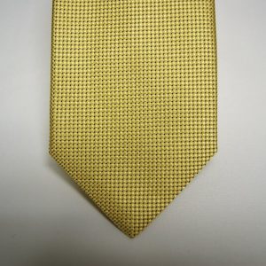 Jacquard ties - color story yellow - classic design - COD.N025 - silk 100% 2