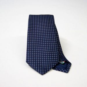 Cravatta Jacquard – cm.7 – blu azzurro – COD.ST001 – seta 100% - made in Italy