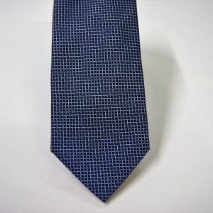 Cravatta Jacquard – cm.7 – blu azzurro – COD.ST002 – seta 100% - made in Italy 2