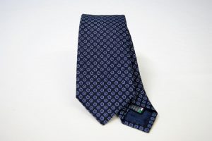 Cravatta Jacquard – cm.7 – blu azzurro – COD.ST003 – seta 100% - made in Italy