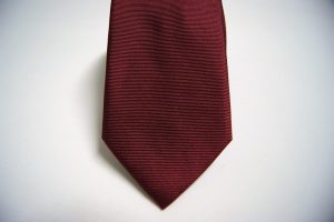 Jacquard ties cm.7 – Bordeaux – unicolor - COD.N7004 - 100% silk - made in Italy 2