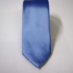 Cravatta - Jacquard – azzurro – tinta unita raso - COD.N111 – seta 100% - made in Italy 2