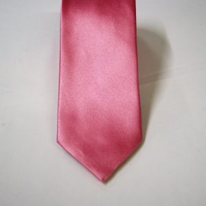 Cravatta - Jacquard – rosa chiaro – tinta unita raso - COD.N115 – seta 100% - made in Italy 2