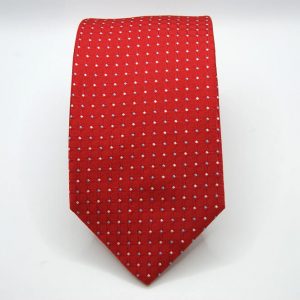 Extra-Long-Ties-Red-Classic-Design-Made in Italy-Silk 100%-COD.CRX034 2