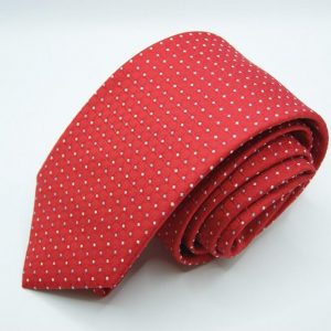 Extra-Long-Ties-Red-Classic-Design-Made in Italy-Silk 100%-COD.CRX034