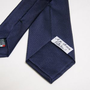 Jacquard Collection ties – Dark Blue background – COD.026-GA – 100% silk – made in Italy 2