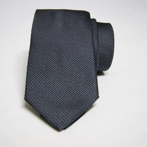 Jacquard Collection ties – Dark Gray background – COD.022-NR – 100% silk – made in Italy