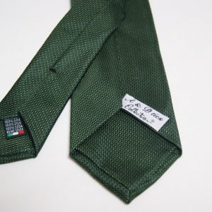 Jacquard Collection ties – Green background – COD.026-GA – 100% silk – made in Italy 2