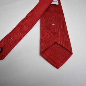 Cravatta – Jacquard - Collection ¬– Fondo Rosso - COD.007-RS – seta 100% - made in Italy 2