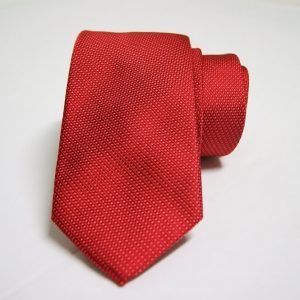Jacquard Collection ties – Red background – COD.007-RS – 100% silk – made in Italy