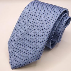 Jacquard ties – Classic design – Light Blue – COD.N127 – 100% silk – made in Italy