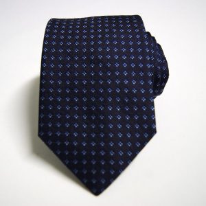 Cravatta – Jacquard ¬– Disegno classico – Blu/Azzurro - COD.N151 – seta 100% - made in Italy