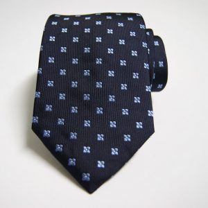 Cravatta – Jacquard ¬– Disegno classico – Blu/Azzurro - COD.N152 – seta 100% - made in Italy