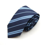 Cravatta Extralunga Blu Azzurro seta 100% Made in Italy COD.CRX003