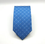 Extra Long ties Light Blue 100% silk Made in Italy COD.CRX052 - Image 2
