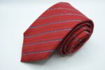 Extra Long ties Red 100% silk Made in Italy COD.CRX030