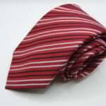 Extra Long ties Red 100% silk Made in Italy COD.CRX031