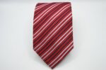 Extra Long ties Red 100% silk Made in Italy COD.CRX031 - Image 2