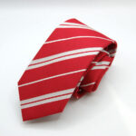 Extra Long ties Red 100% silk Made in Italy COD.CRX032