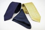 Gift box consisting of 2 ties and 1 100% silk pochette COD.BOX2015 - Image 2