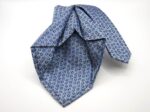 Jacquard Sevenfold ties Light Blue background 100% silk COD.7P035 - Image 2