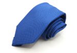 Cravatta Settepieghe Fondo Blu Elettrico Jacquard seta 100% COD.7P009