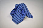 Jacquard Sevenfold ties Light Blue background 100% silk COD.7P005 - Image 2