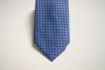 Jacquard Ties Light Blue Background Classic design 100% silk COD.N041 - Image 2