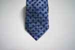 Jacquard Ties Light Blue Background Classic design 100% silk COD.N042 - Image 2