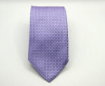 Jacquard Ties Liliac Background Classic Design 100% silk COD.N162 - Image 2