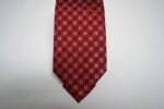 Jacquard Ties color story red silk 100% classic design COD.N035 - Image 2