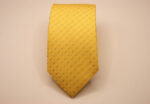 Jacquard Ties color story yellow silk 100% classic design COD.N029 - Image 2