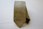Cravatta Jacquard color story giallo micro disegno seta 100% COD.N030
