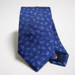 Cravatta Jacquard fondo Avion disegno classico seta 100% COD.N124