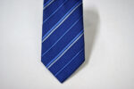Jacquard ties Avion stripe design 100% silk COD.N120 - Image 2
