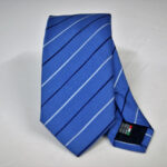 Jacquard ties Avion stripe design 100% silk COD.N121