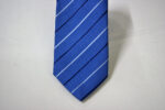 Jacquard ties Avion stripe design 100% silk COD.N121 - Image 2