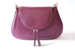 Borsa Tinta Unita Pelle Bordeaux 29x19x7 Pelle 100% Made in Italy COD.515B