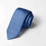 Jacquard ties Saglia Unicolor Light Blue 100% silk COD.613-AZ