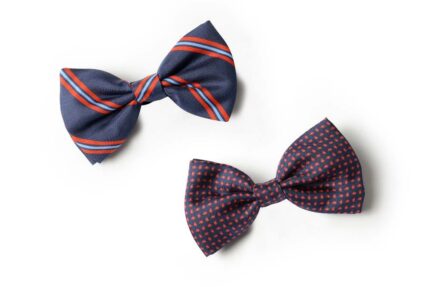 Andrews-Ties-Papillon-Fantasia-Fantasy-Bow-Tie-Blu-Rosso-Blue-Red-Presentazione-Presentation