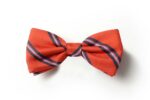 Andrews-Ties-Papillon-Fantasia-Fantasy-Bow-Tie-Fondo-Rosso-Red-Background-Disegno-Riga-Stripes-Design-COD.PRS002