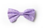 Andrews-Ties-Papillon-Pois-Pois-Bow-Tie-Lilla-Bianco-Lilac-White-COD.PP110