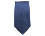 Cravatta Extralunga Tinta Unita Diamantino Blu navy seta 100% Made in Italy COD.CXU005 - immagine 2